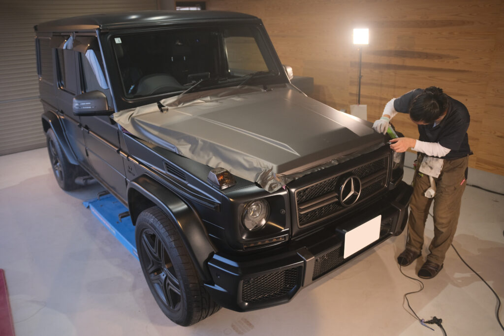 【パーツラッピング】メルセデスベンツ G63 AMG